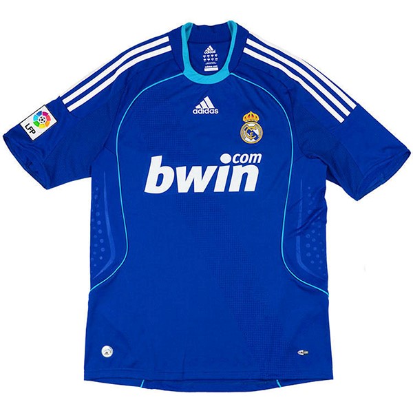 Tailandia Camiseta Real Madrid 2nd Retro 2008 2009 Azul